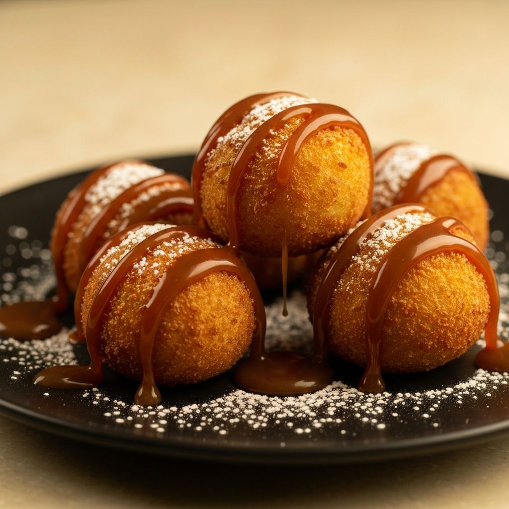 Bread Pudding Balls
